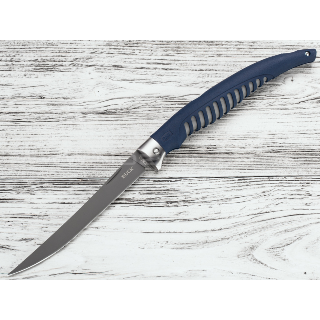 Buck 220 Silver Creek Folding Fillet Knife 0220BLS сталь 420J2 рукоять GRN