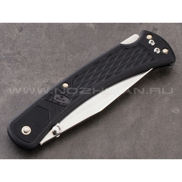 Buck 110 Slim Select Black 0110BKS1 сталь 420HC рукоять GFN