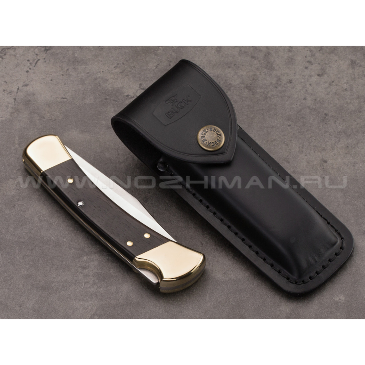 Buck 110 Folding Hunter 0110BRS сталь 420HC рукоять макассар