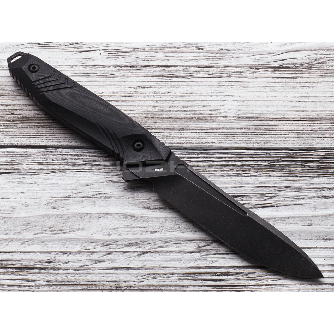 Mr.Blade нож Ferden сталь D2 блэквош, рукоять G10 black