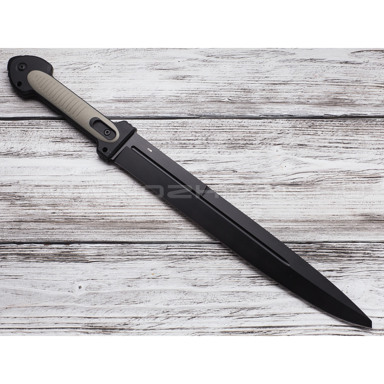 Mr.Blade кинжал Fierce Black PVD сталь D2, рукоять Kraton