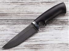 Нож "Олень" сталь ХВ5, рукоять черный граб