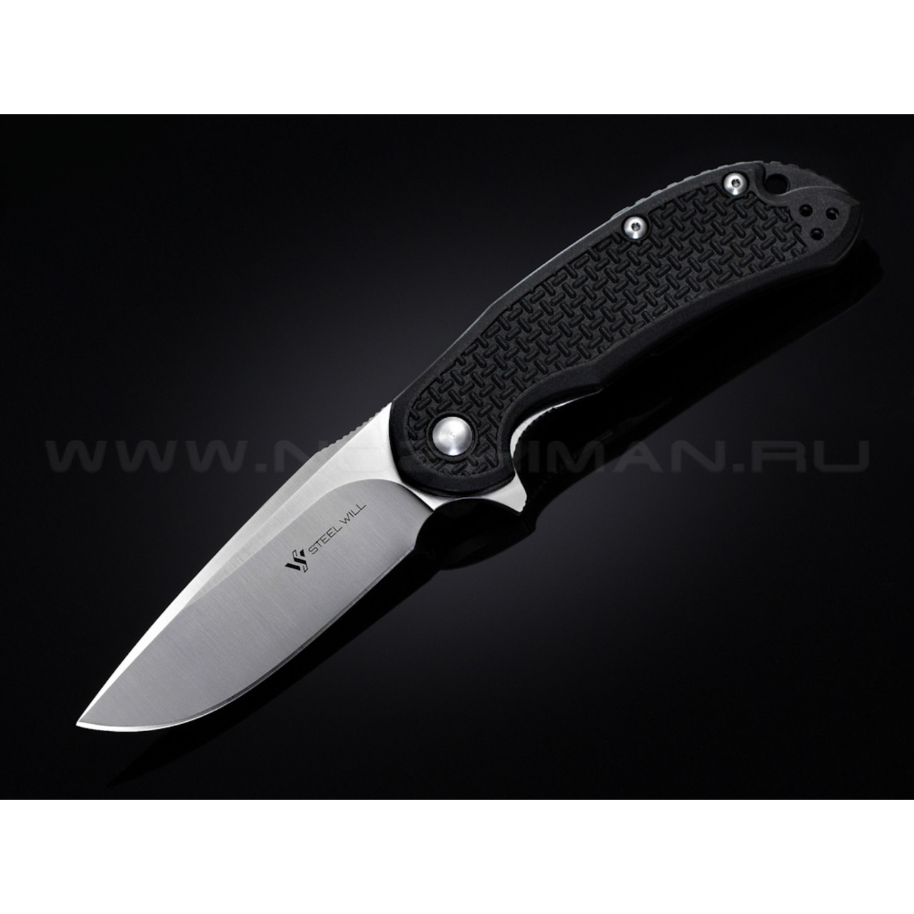 Нож Steel Will Cutjack C22-1BK сталь D2 рукоять FRN black