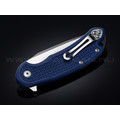 Нож Steel Will Cutjack C22-1BL сталь D2 рукоять FRN blue