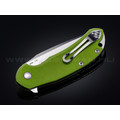 Нож Steel Will Cutjack C22-2GR сталь M390 рукоять G10 neon green