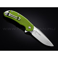 Нож Steel Will Cutjack C22-2GR сталь M390 рукоять G10 neon green