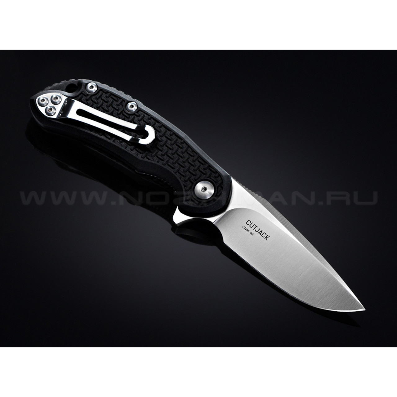 Нож Steel Will Cutjack Mini C22M-1BK сталь D2 рукоять FRN black