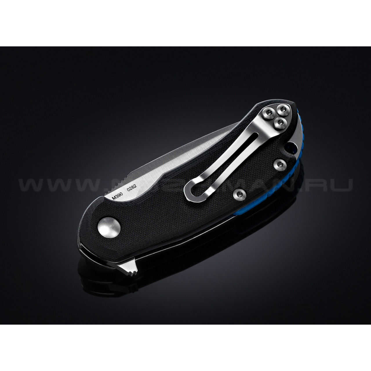 Нож Steel Will Cutjack Mini C22M-2BK сталь M390 рукоять G10 black