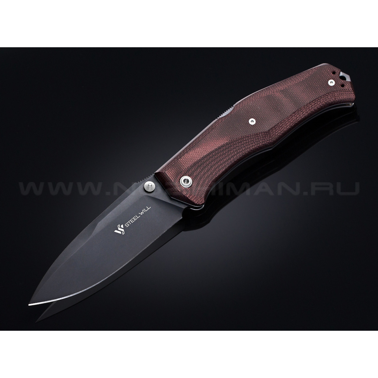 Нож Steel Will Gekko 1505 сталь D2 рукоять микарта