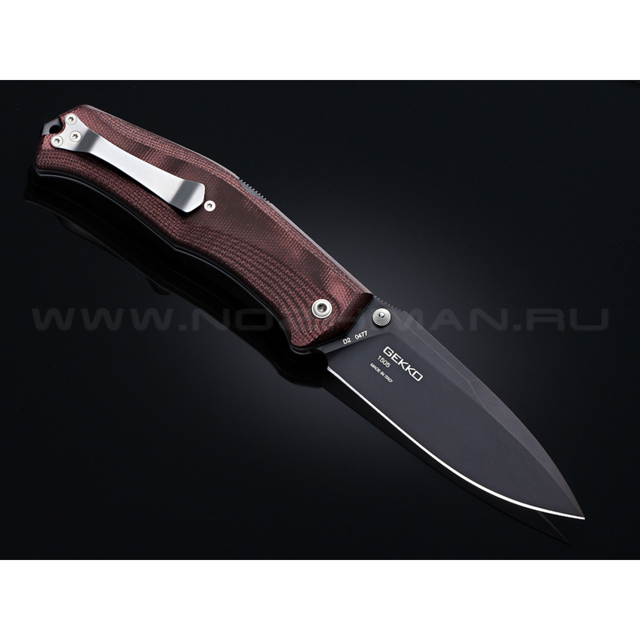 Нож Steel Will Gekko 1505 сталь D2 рукоять микарта