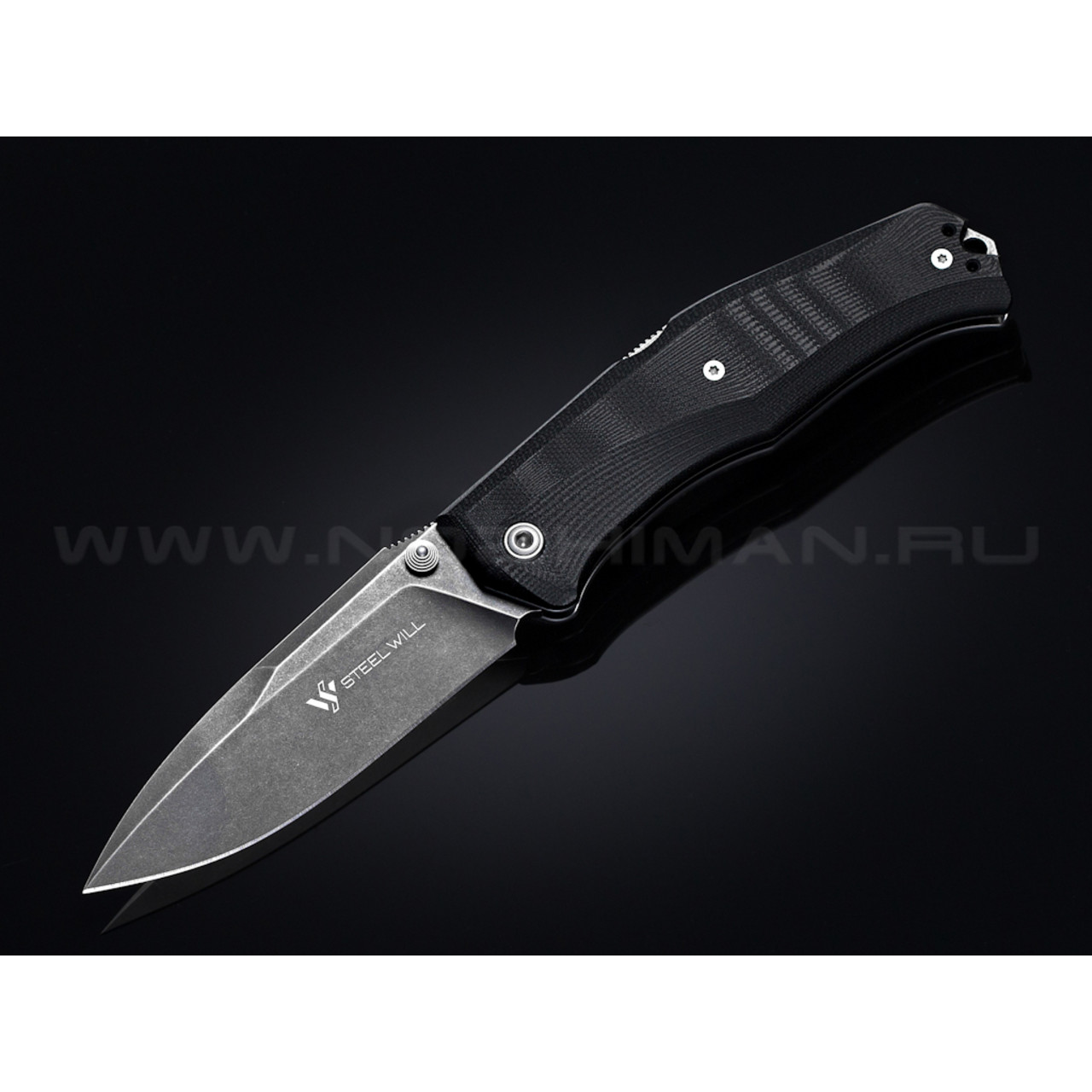 Нож Steel Will Gekko 1559 сталь M390 рукоять микарта