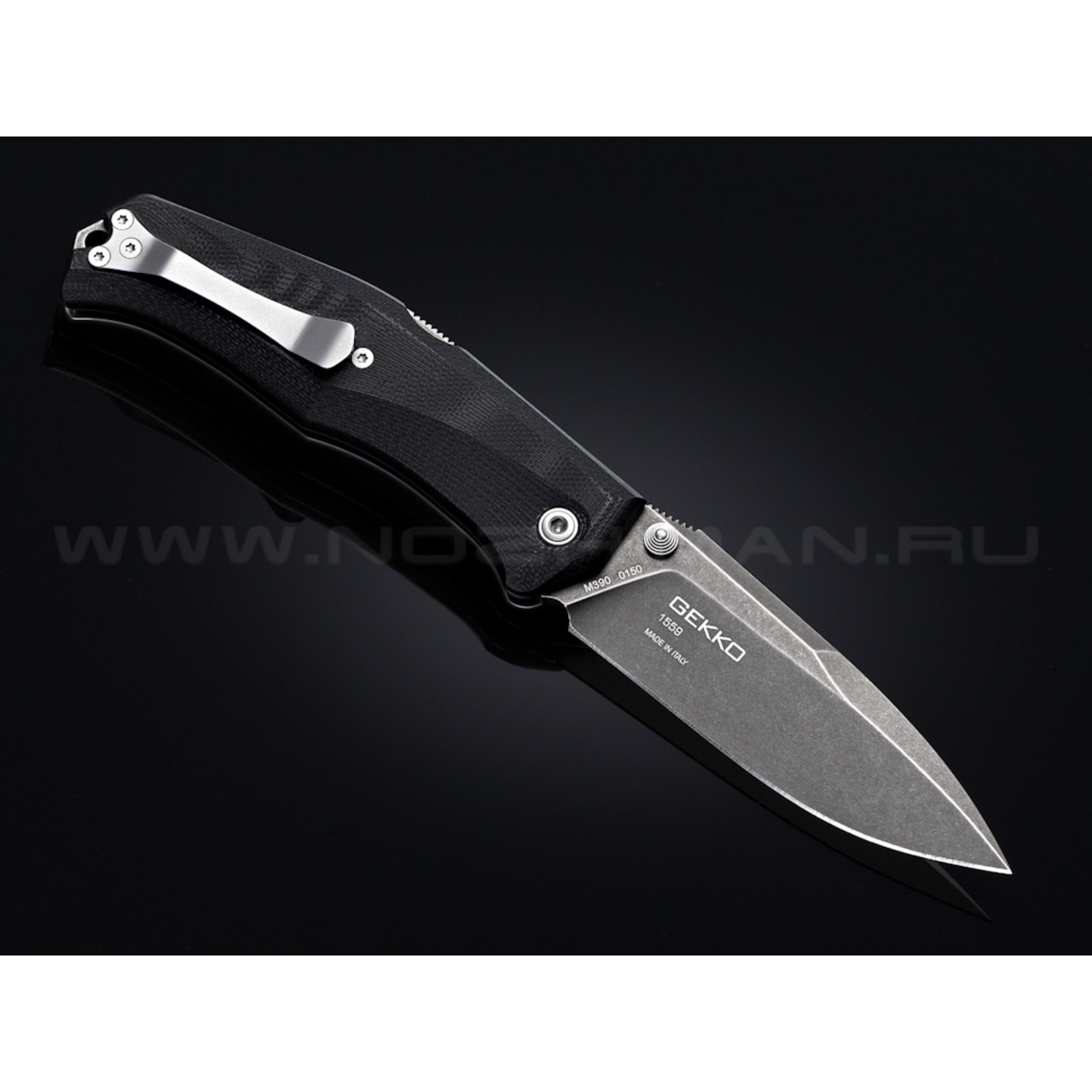 Нож Steel Will Gekko 1559 сталь M390 рукоять микарта