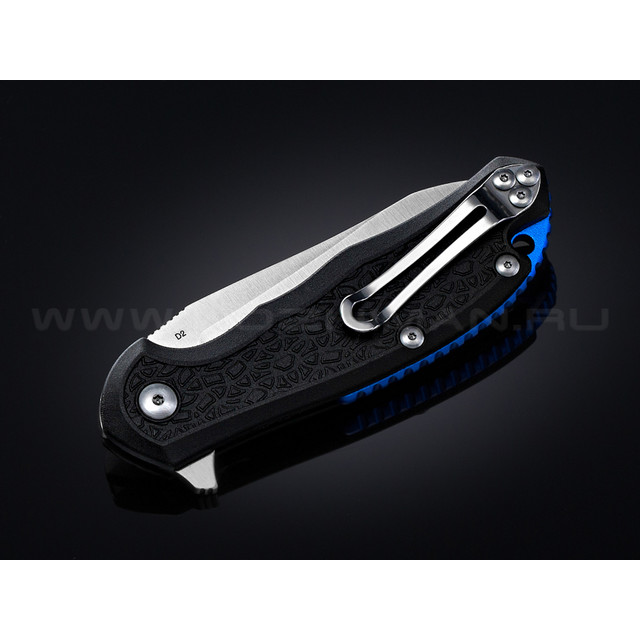 Нож Steel Will Modus F25-11 сталь D2 рукоять FRN black backspacer blue
