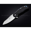 Нож Steel Will Modus F25-11 сталь D2 рукоять FRN black backspacer blue