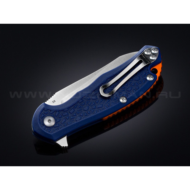 Нож Steel Will Modus F25-13 сталь D2 рукоять FRN blue backspacer orange