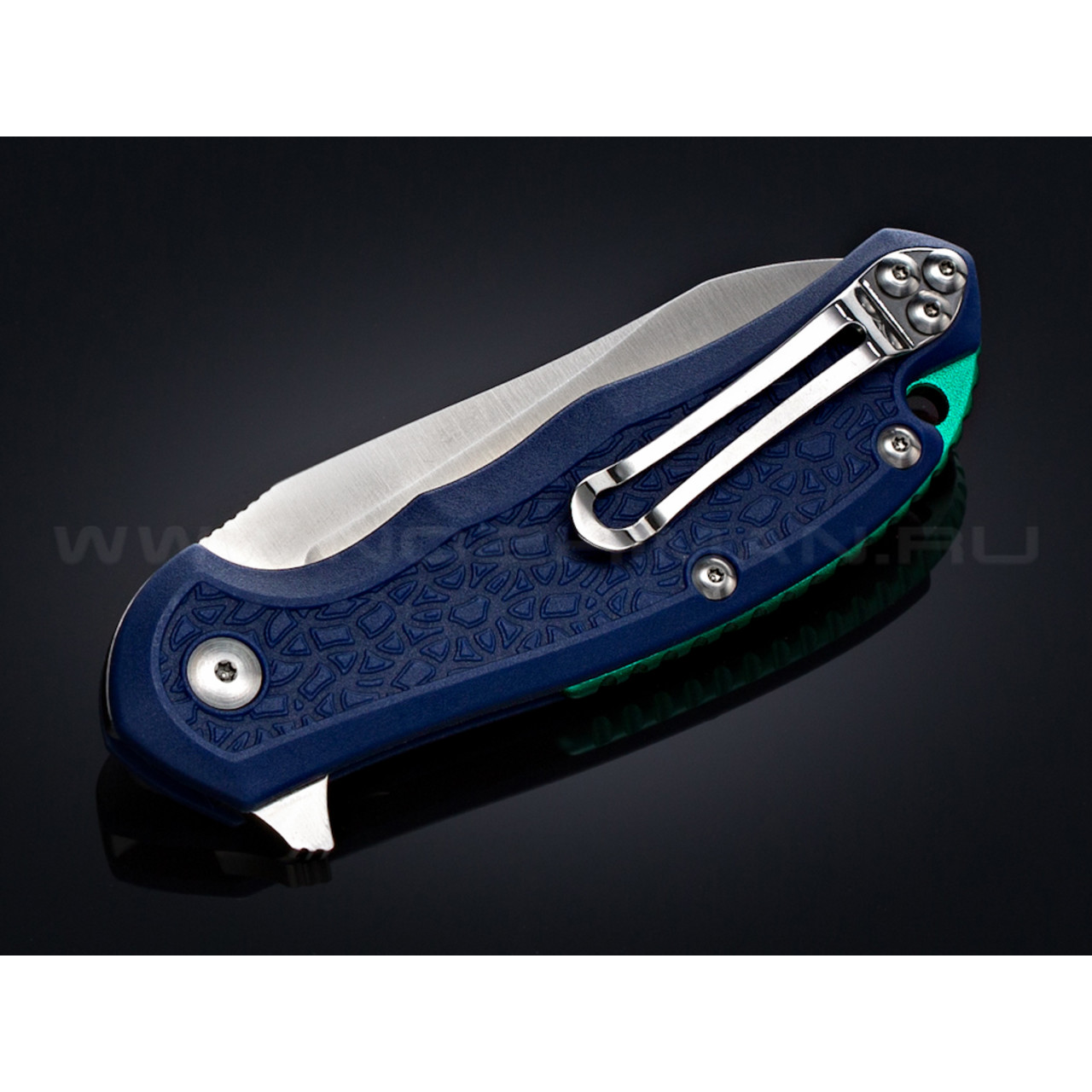 Нож Steel Will Modus F25-15 сталь D2 рукоять FRN blue backspacer cyan