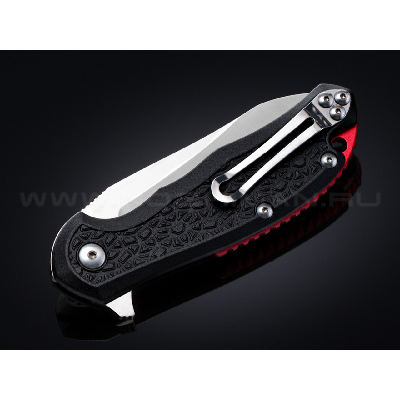 Нож Steel Will Modus F25-14 сталь D2 рукоять FRN black backspacer red