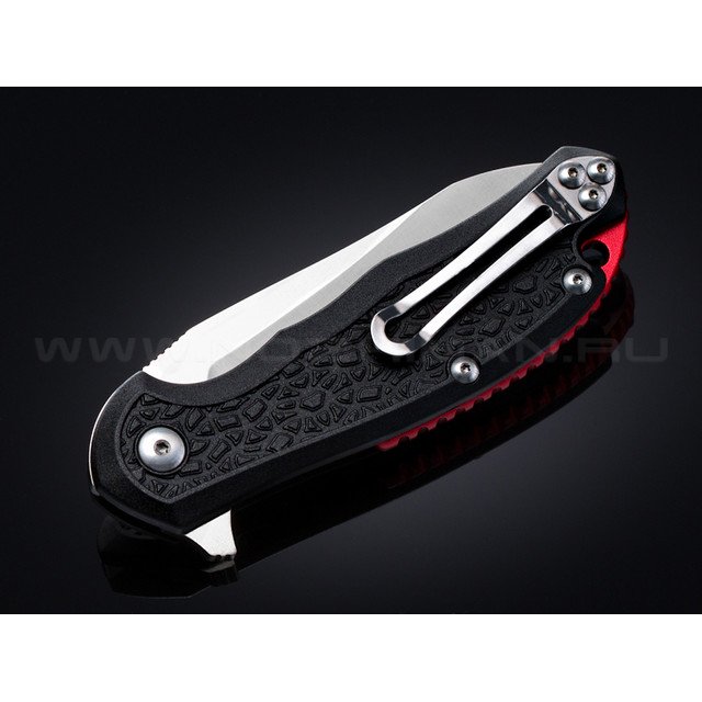 Нож Steel Will Modus F25-14 сталь D2 рукоять FRN black backspacer red