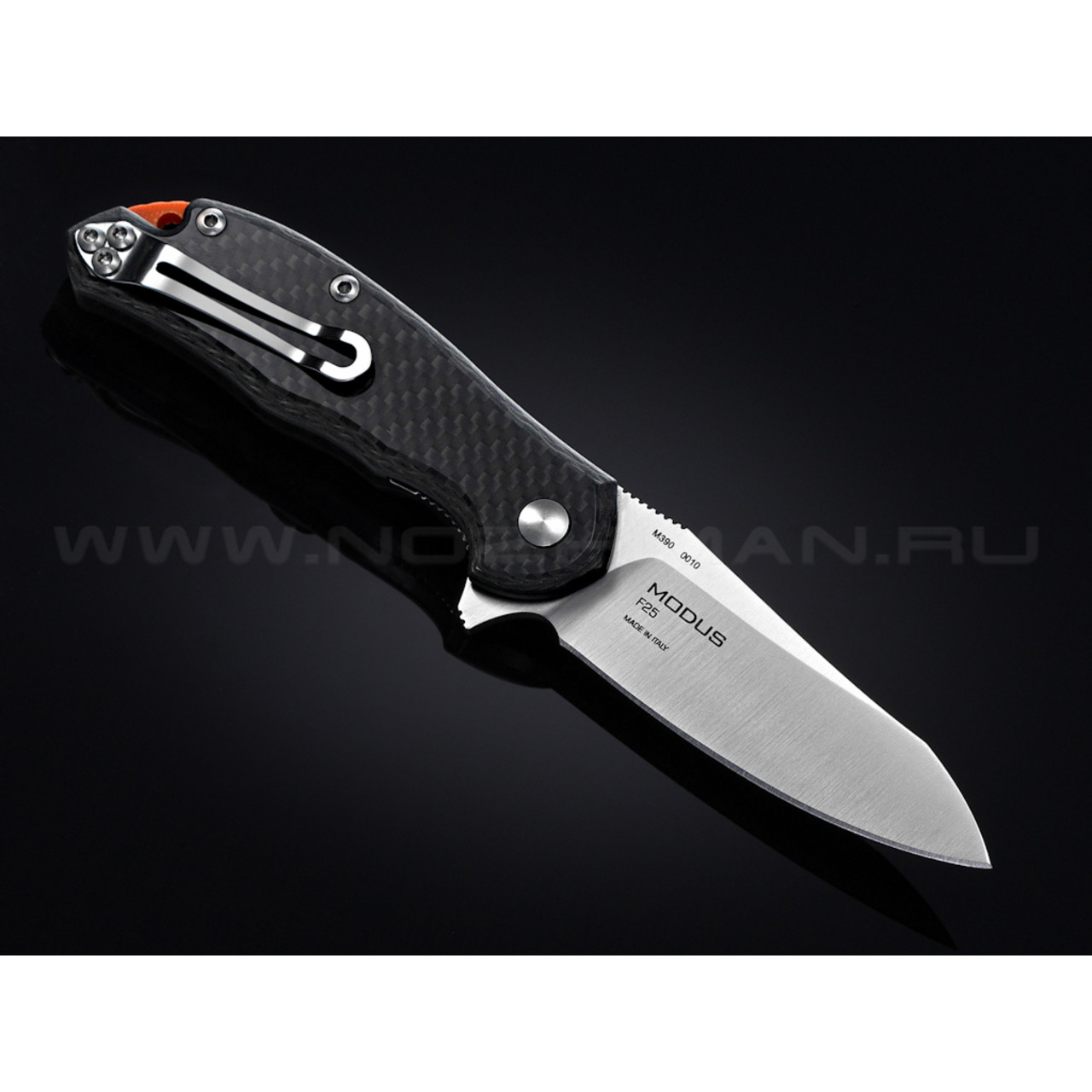 Нож Steel Will Modus F25-71 сталь M390 рукоять carbon