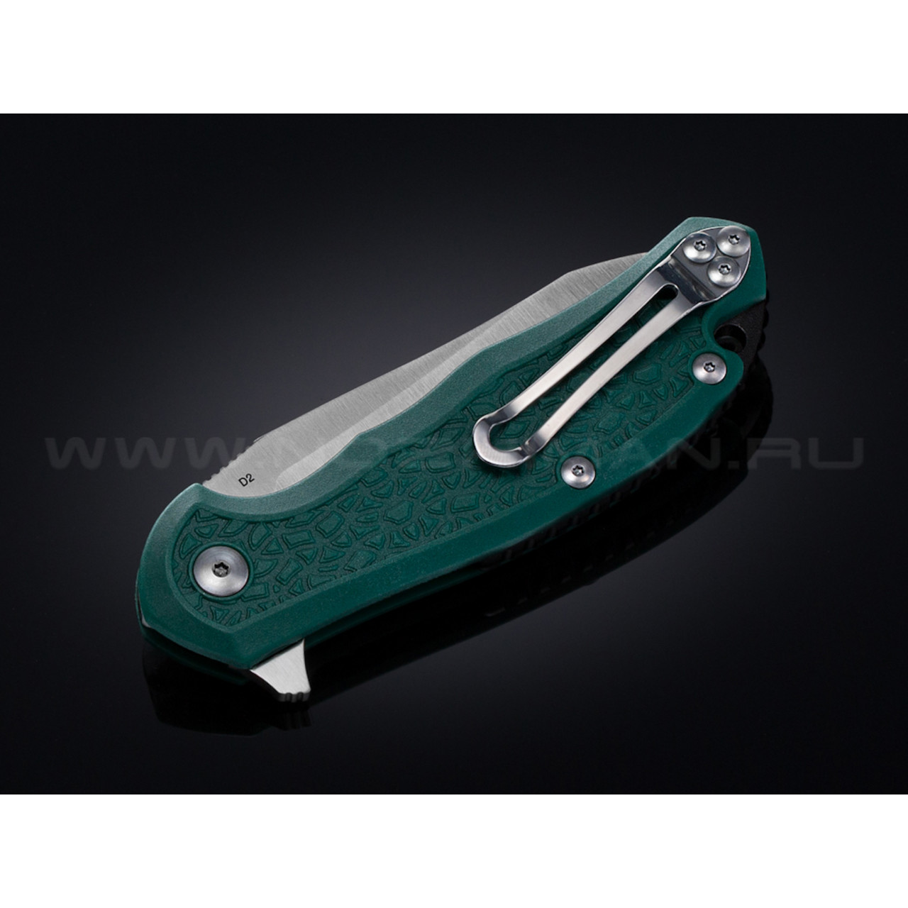 Нож Steel Will Modus F25-12 сталь D2 рукоять FRN green