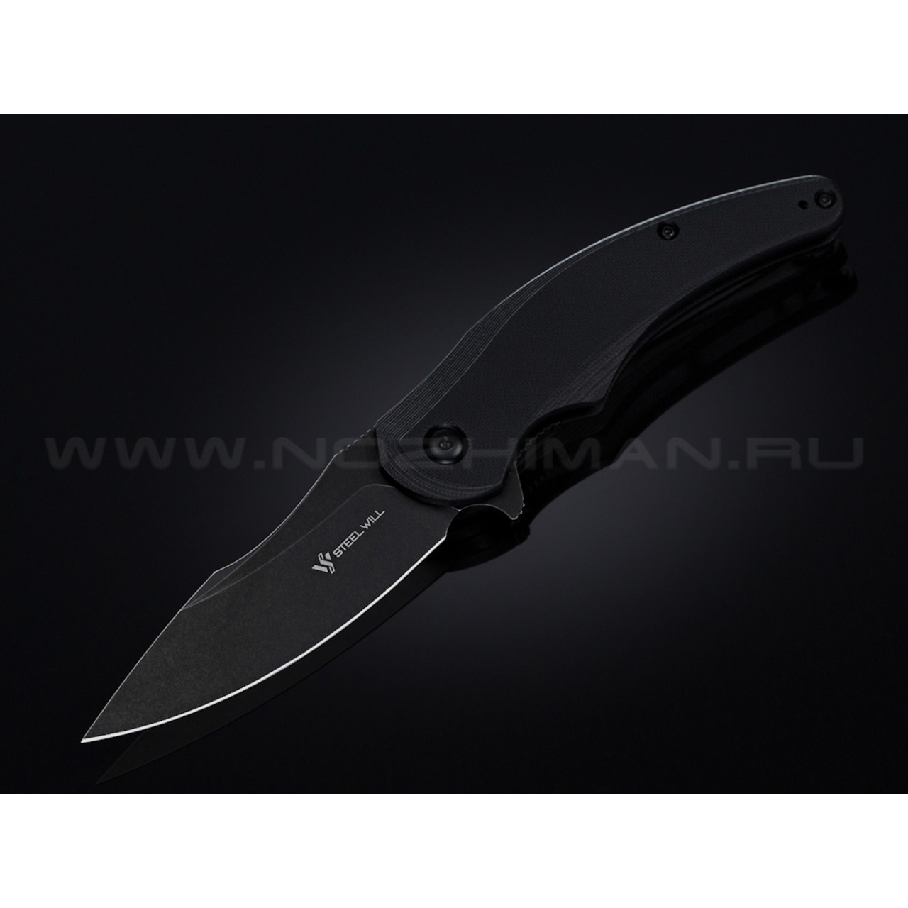 Нож Steel Will Arcturus F55-03 сталь D2 рукоять G10 black