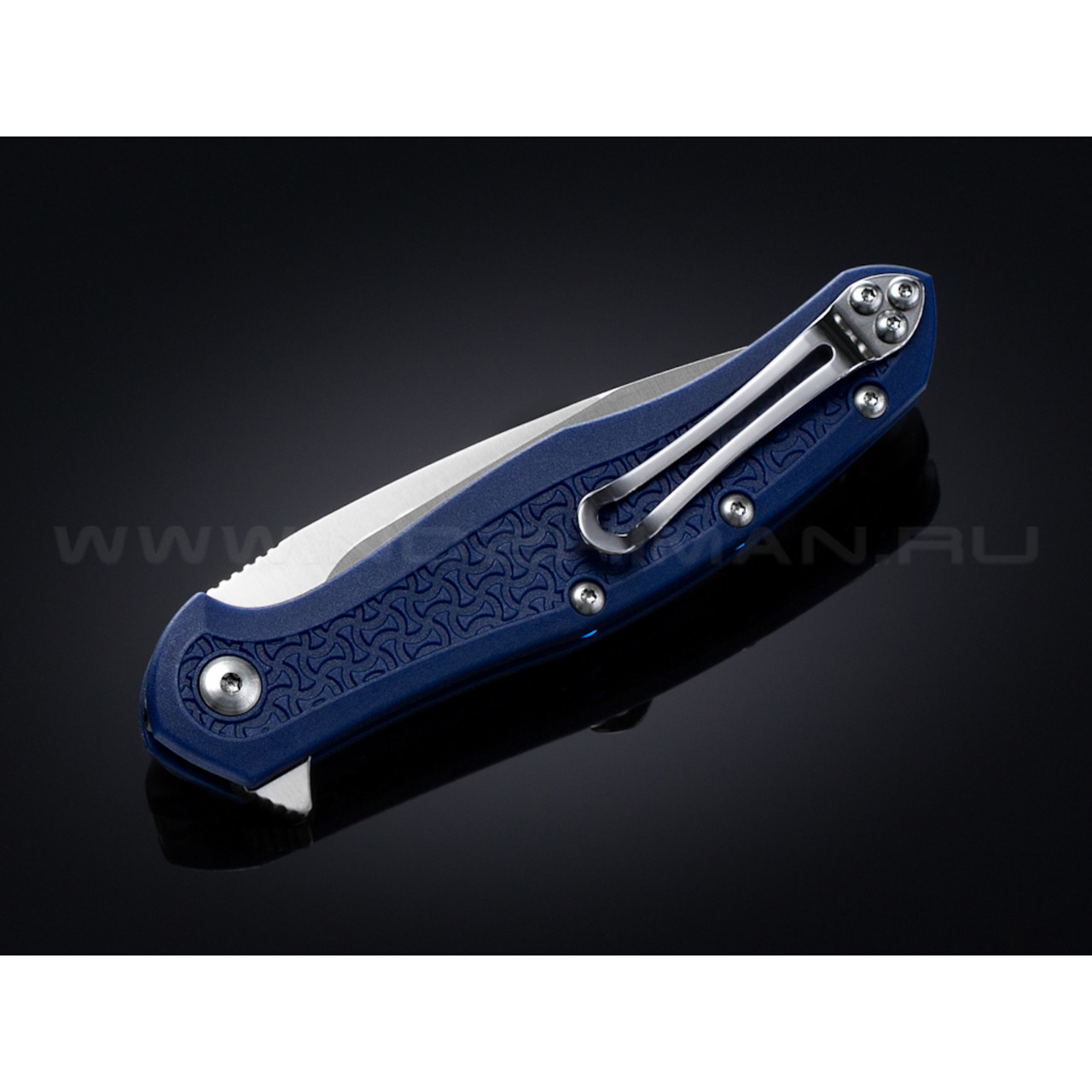 Нож Steel Will Intrigue F45M-17 сталь D2 рукоять FRN blue