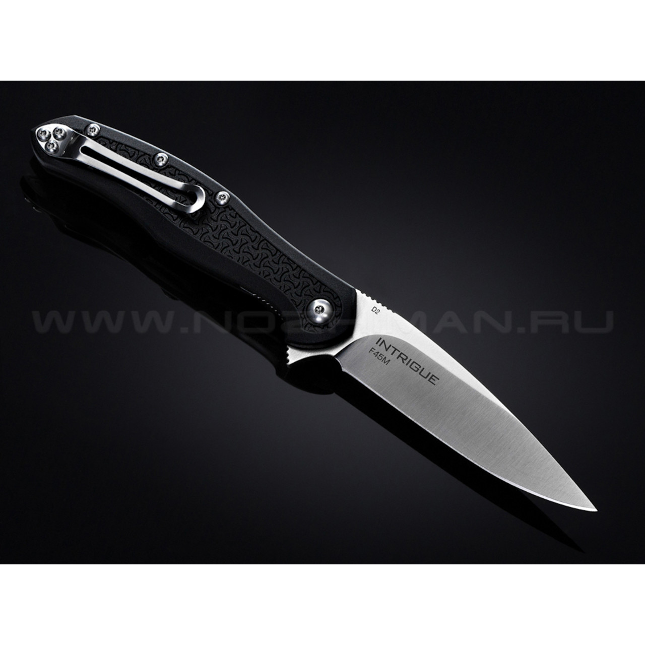 Нож Steel Will Intrigue F45M-11 сталь D2 satin рукоять FRN black