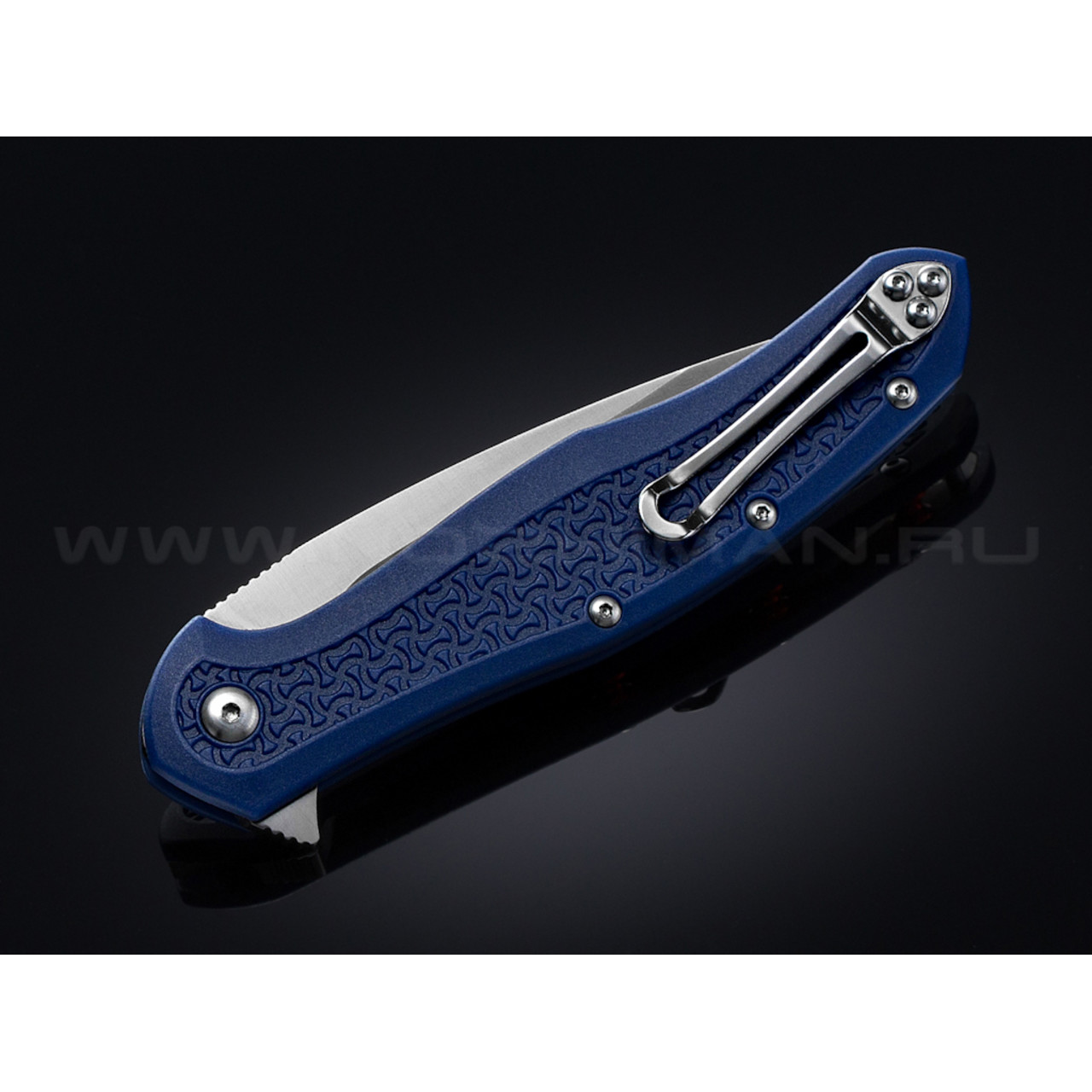 Нож Steel Will Intrigue F45-17 сталь D2 satin рукоять FRN blue бонки red