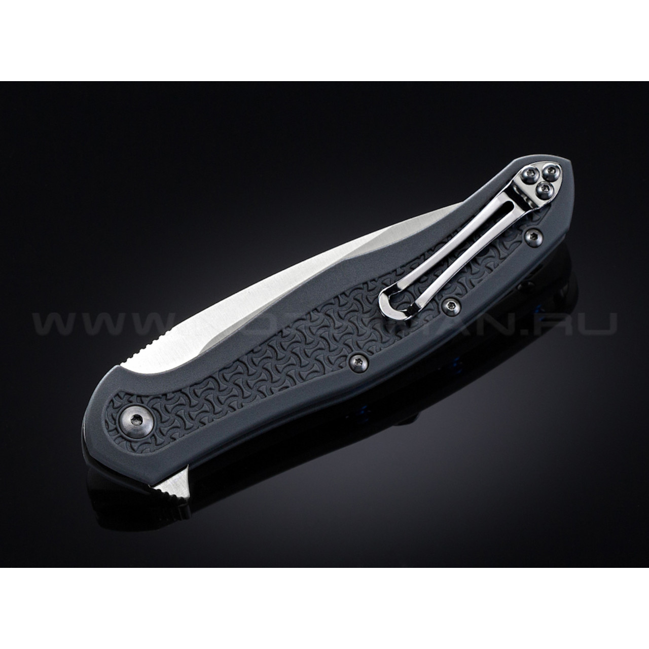 Нож Steel Will Intrigue F45-14 сталь D2 satin рукоять FRN grey