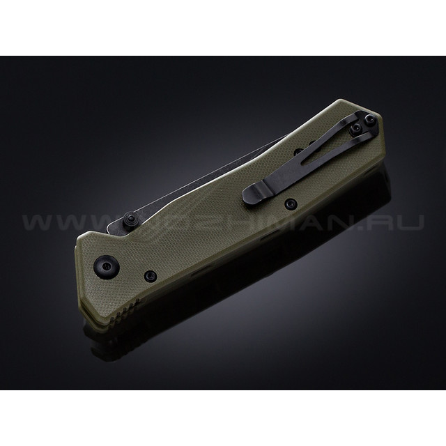 Нож Steel Will Daitengu F11-33 сталь D2 блэквош рукоять G10 olive