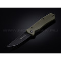 Нож Steel Will Daitengu F11-33 сталь D2 блэквош рукоять G10 olive Нож Steel Will Daitengu F11-33 сталь D2 блэквош рукоять G10 olive