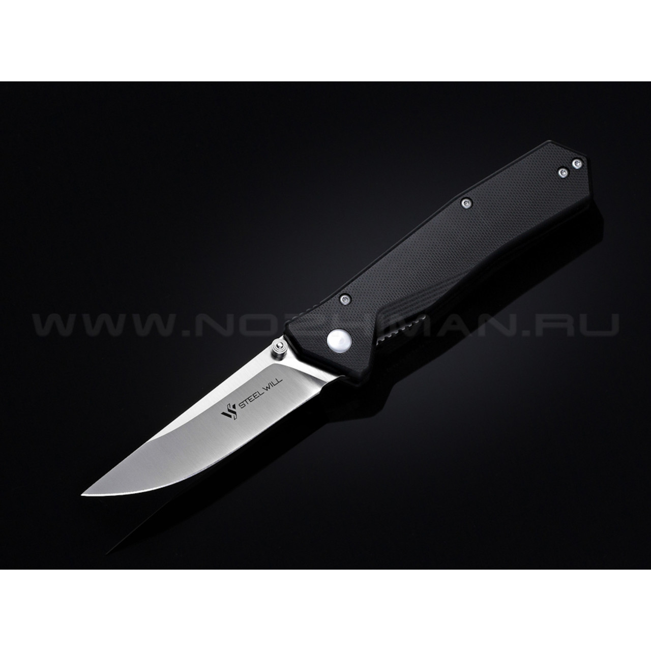 Нож Steel Will Daitengu F11-01 сталь D2 satin рукоять G10 black