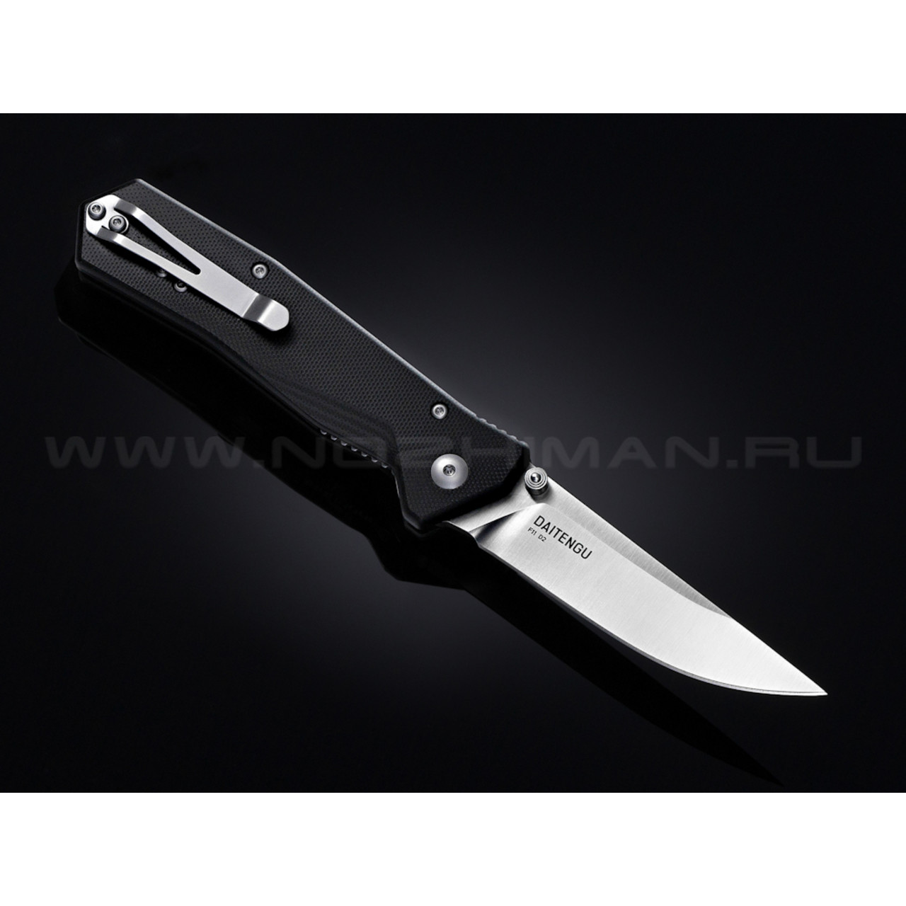 Нож Steel Will Daitengu F11-01 сталь D2 satin рукоять G10 black