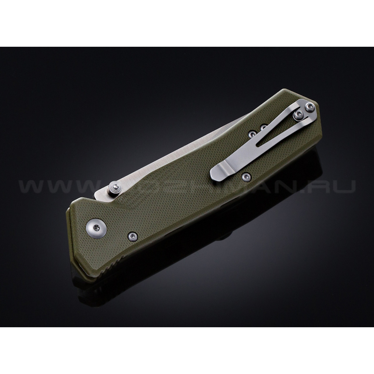 Нож Steel Will Daitengu F11-02 сталь D2 satin рукоять G10 olive