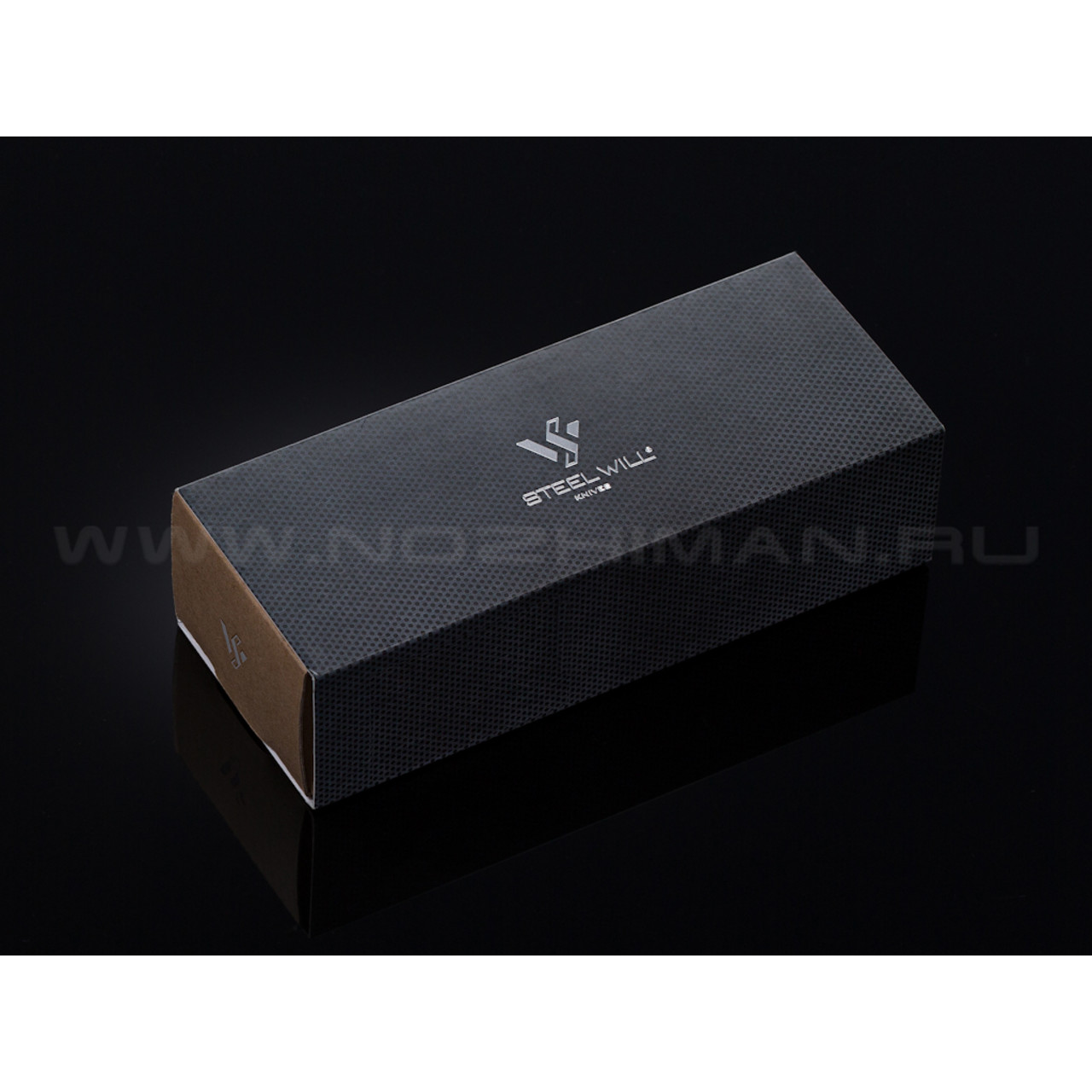 Нож Steel Will Chatbot F14-04 сталь D2 блэквош рукоять G10 black