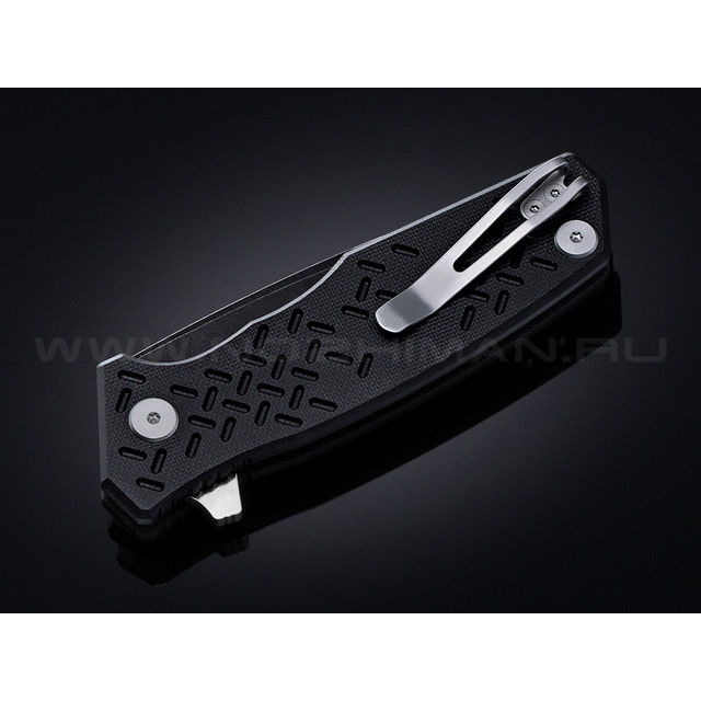 Нож Steel Will Chatbot F14-04 сталь D2 блэквош рукоять G10 black