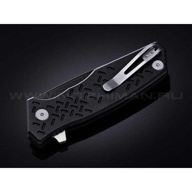Нож Steel Will Chatbot F14-04 сталь D2 блэквош рукоять G10 black