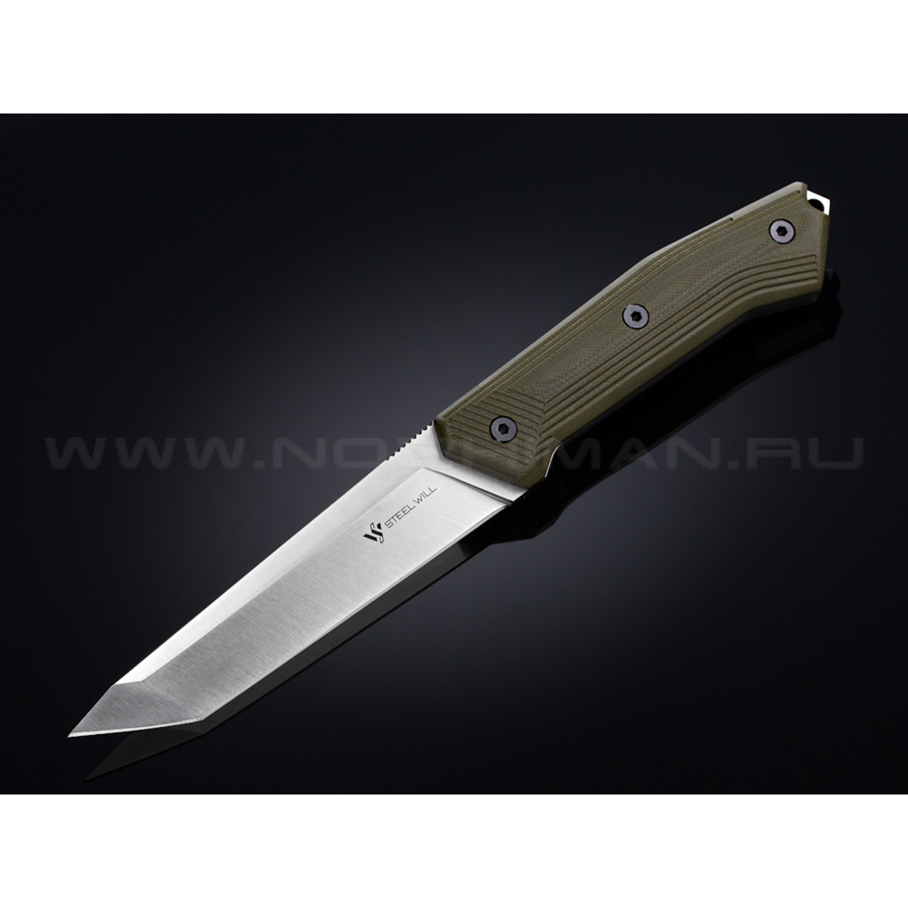 Нож Steel Will Sentence 131 сталь 9Cr18MoV satin рукоять G10 olive