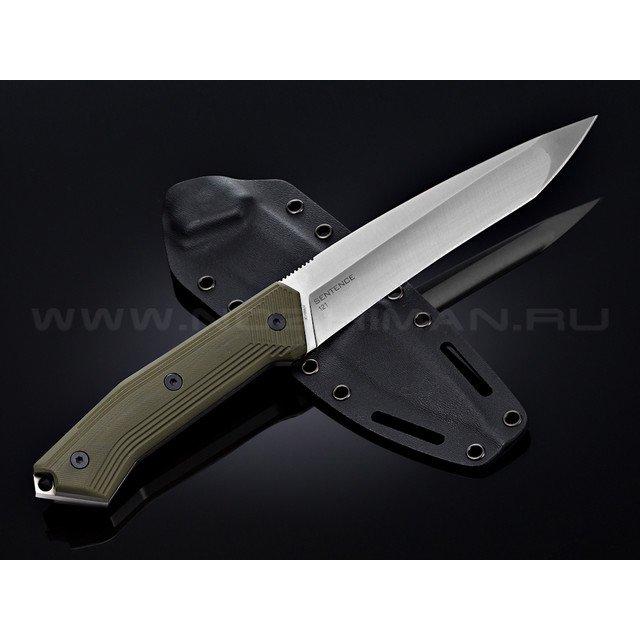 Нож Steel Will Sentence 121 сталь 9Cr18MoV satin рукоять G10 olive
