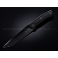 Нож Steel Will Sentence 102 сталь 9Cr18MoV black рукоять G10 black