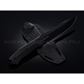 Нож Steel Will Sentence 102 сталь 9Cr18MoV black рукоять G10 black