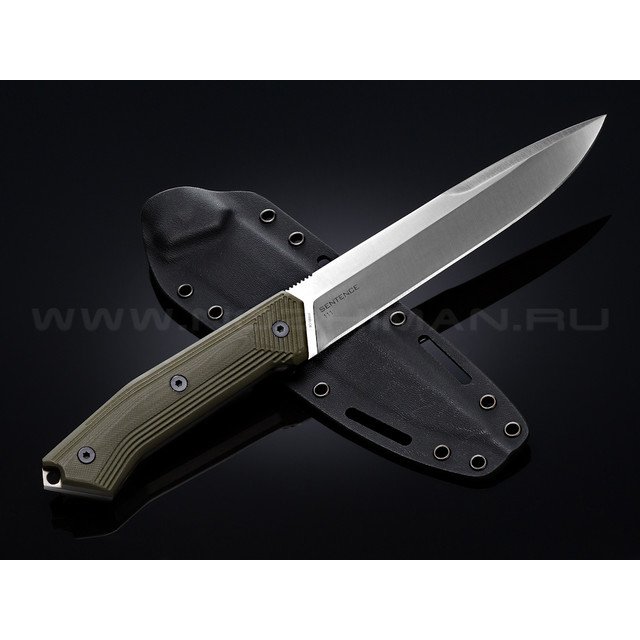 Нож Steel Will Sentence 111 сталь 9Cr18MoV satin рукоять G10 olive