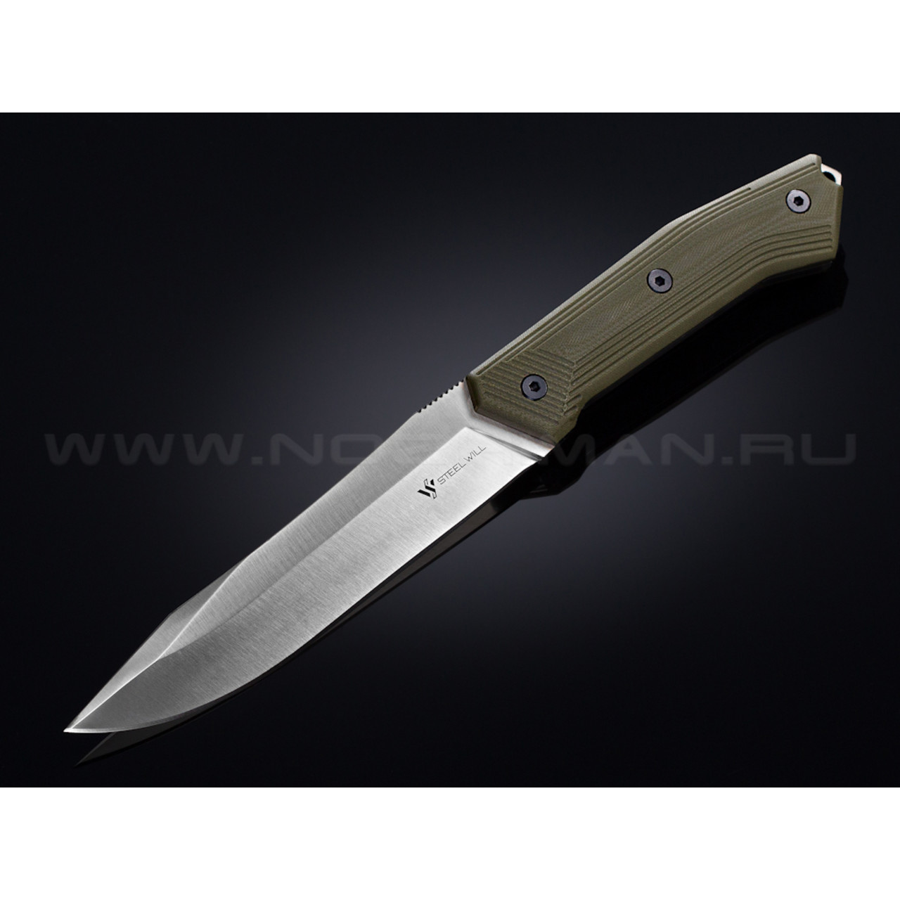 Нож Steel Will Sentence 101 сталь 9Cr18MoV satin рукоять G10 olive