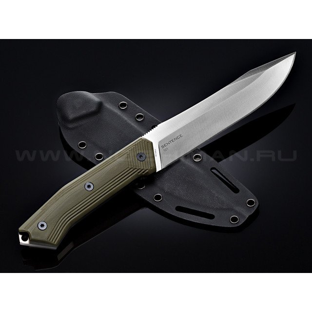 Нож Steel Will Sentence 101 сталь 9Cr18MoV satin рукоять G10 olive