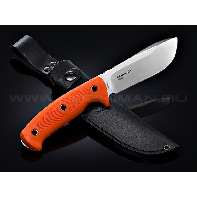 Нож Steel Will Roamer R345-1OR сталь 9Cr18MoV satin рукоять TRE orange