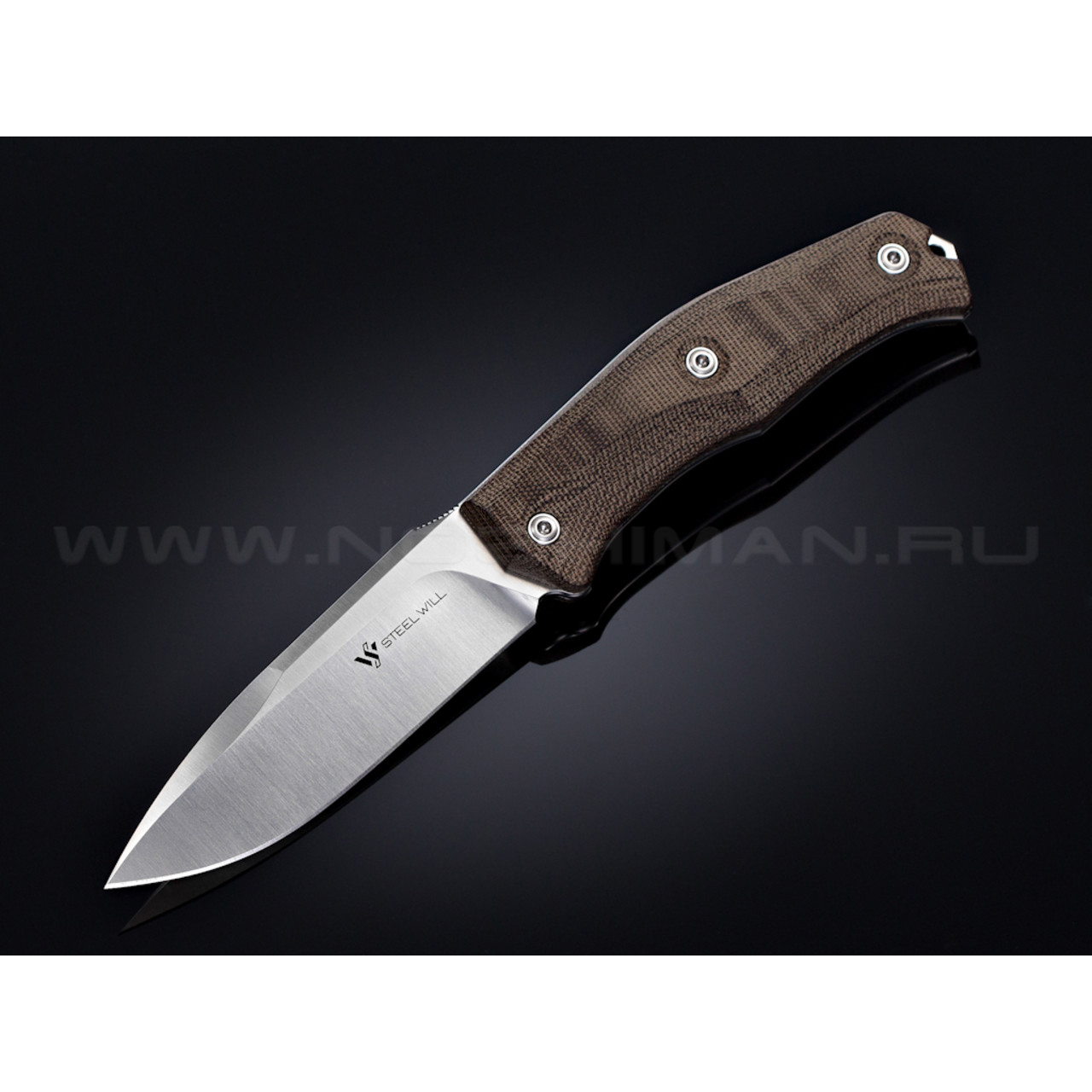 Нож Steel Will Gekko 1510 сталь N690Co рукоять микарта