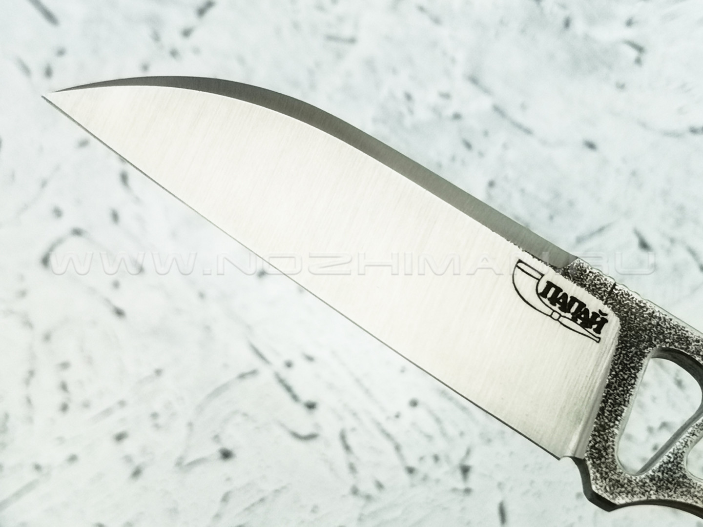 Нож "Папай" N690, kydex black