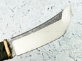 Нож "Пика-сан" N690, цуба бронза, серебро, паракорд