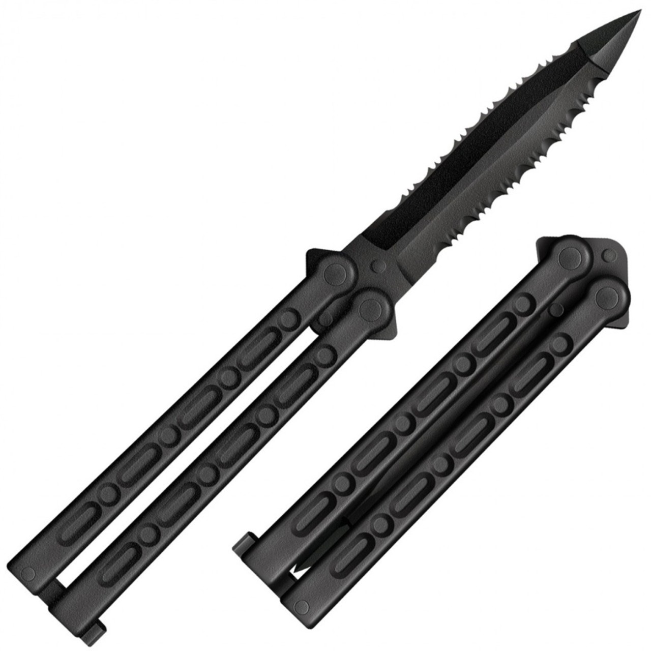 Балисонг тренировочный Cold Steel модель 92EAA FGX Balisong материал пластик Griv-Ex