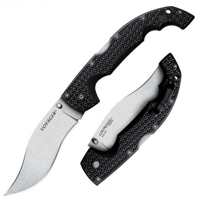 Нож Cold Steel Voyager Vaquero XL 29AXVсталь AUS10A рукоять Griv-Ex